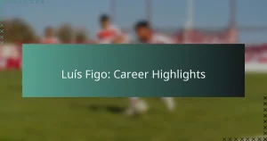 Luís Figo: Career Highlights